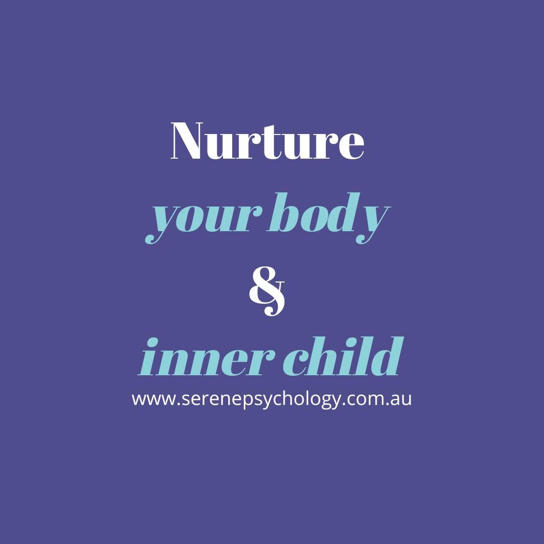Our mind can be so easily manipulated but our body sounds the alarm and screams our truth!

Step off the treadmill of life trying to keep up with expectations and take time to nurture your body and inner child. Scheduling time to rest, recharge and c