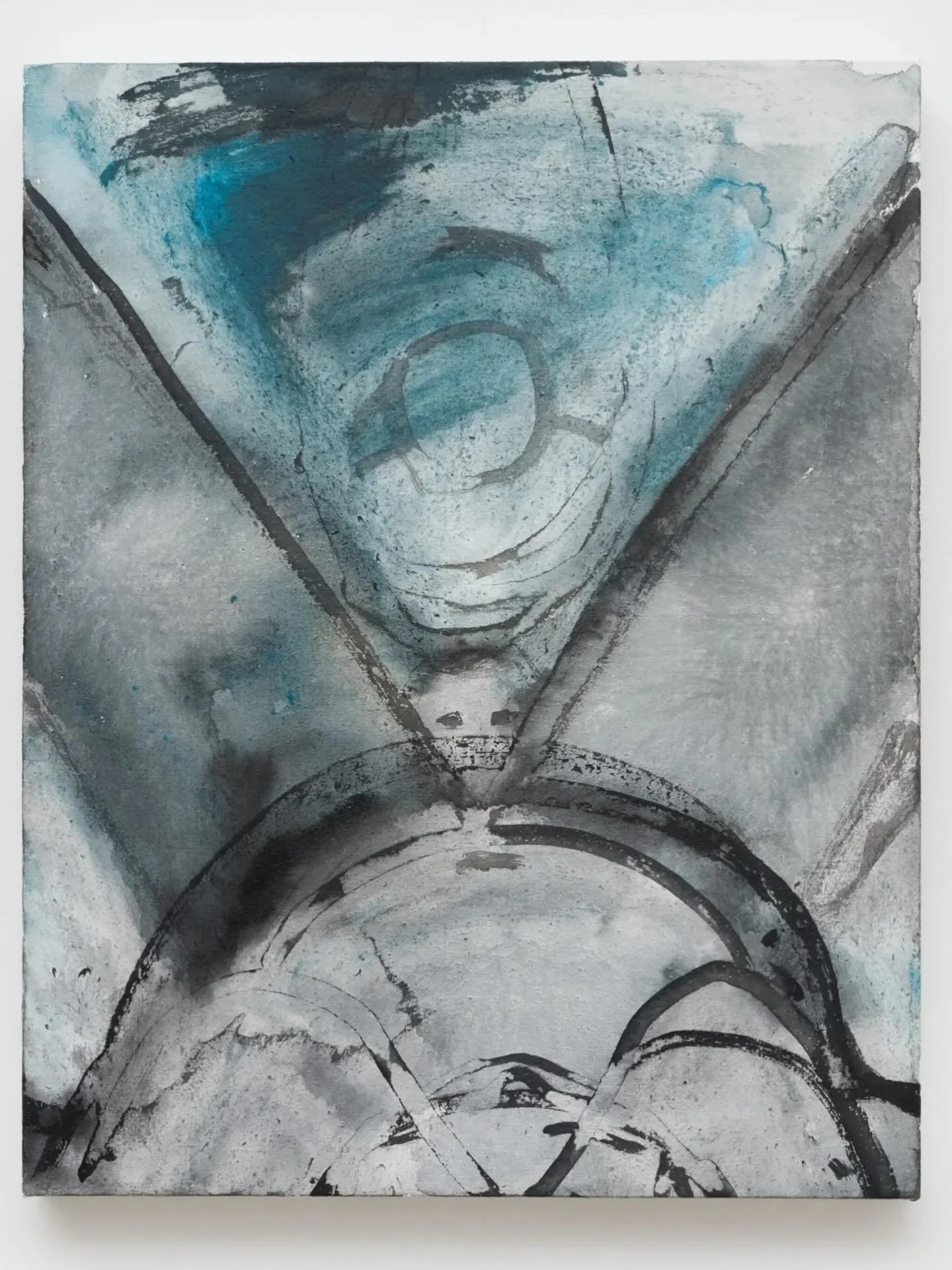 Luchita Hurtado, &ldquo;Untitled (Birthing Mother Earth)&rdquo; (2018), acrylic and ink on linen