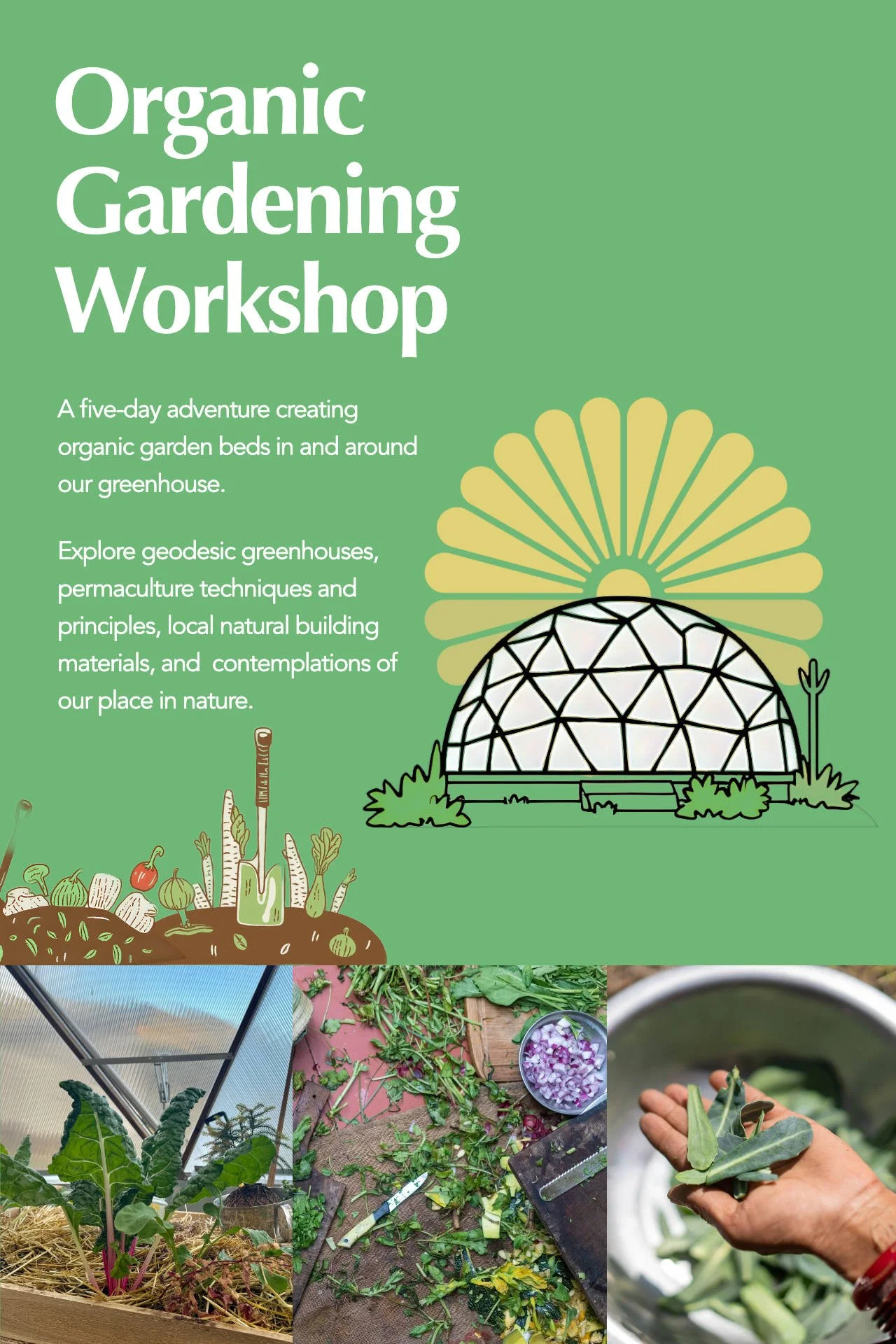 Organic Gardening &amp; Greenhouse Workshop