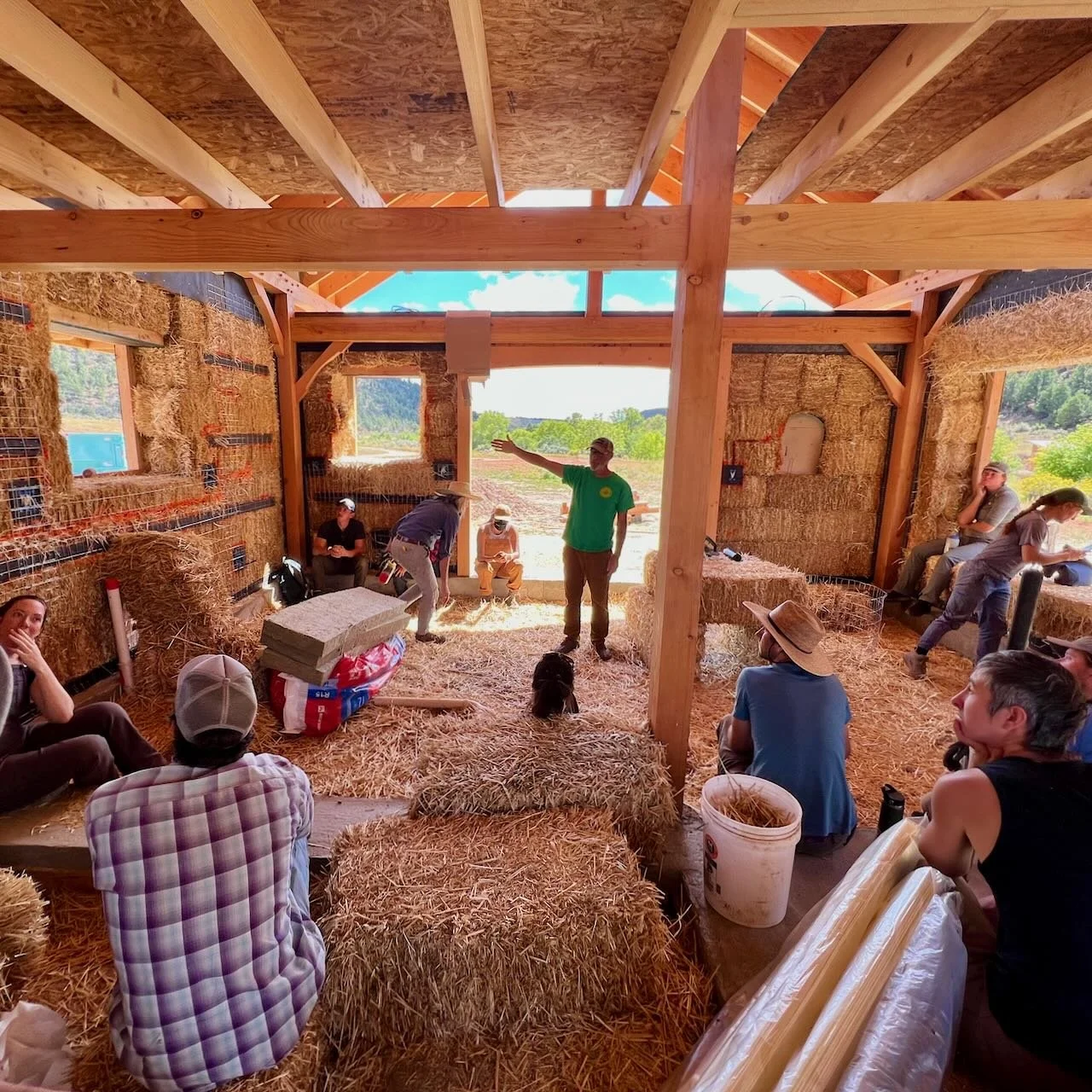 Image of instruction during workshop