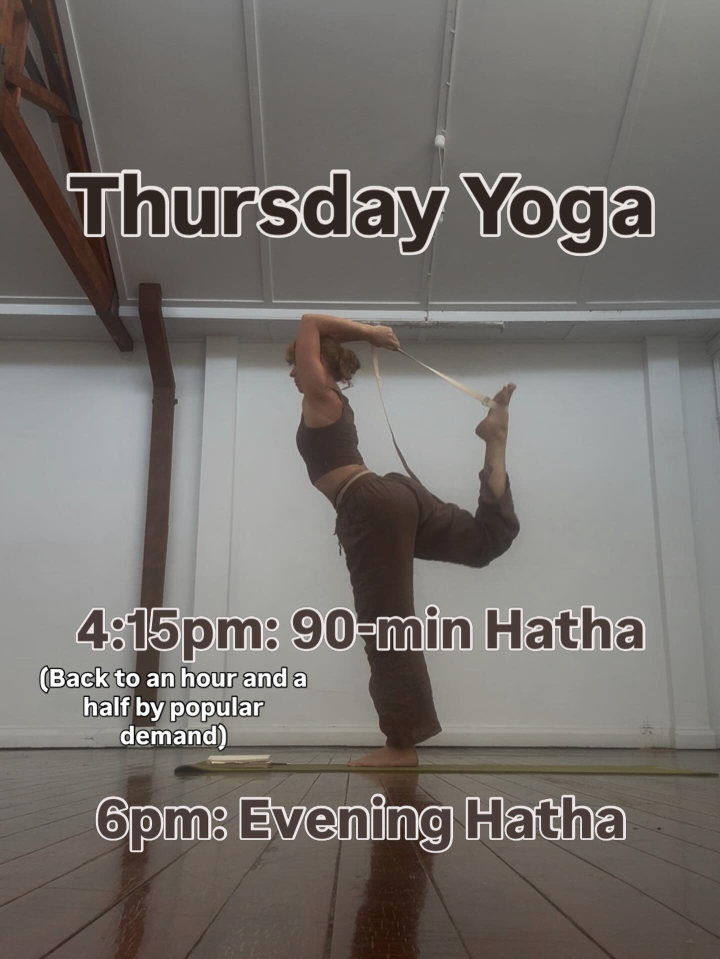 Join me on the mat this afternoon! 🧡
🔗easthall.org/yoga or on the @mindbody app