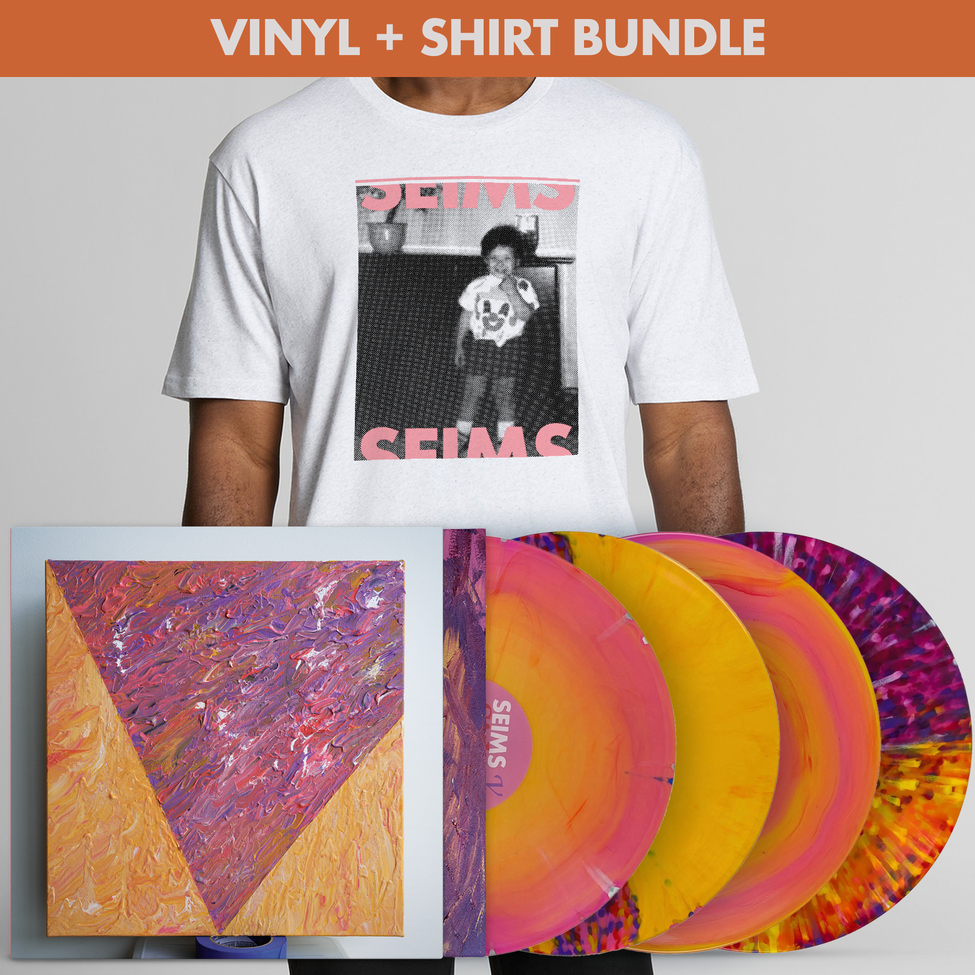 V Vinyl + Forever the Optimist Shirt Bundle