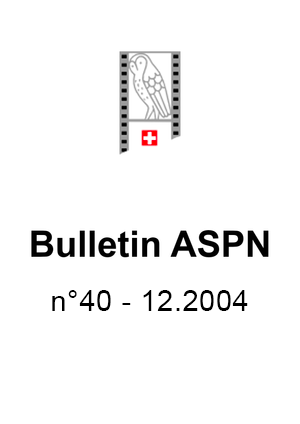 Bulletin ASPN n°40 - 12.2004