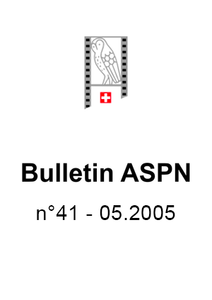 Bulletin ASPN n°41 - 05.2005