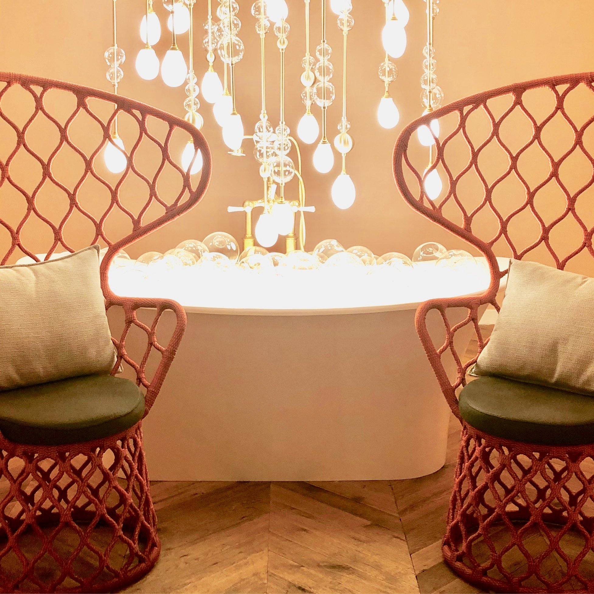 LCDQ LEGENDS EXHIBITION AND EVENT WITH VICTORIA+ALBERT BATHS, NEPTUNE GLASSWORKS, TIDELLI OUTDOOR LIVING, RHODIUM FLOORS FOR CA HOME + DESIGN