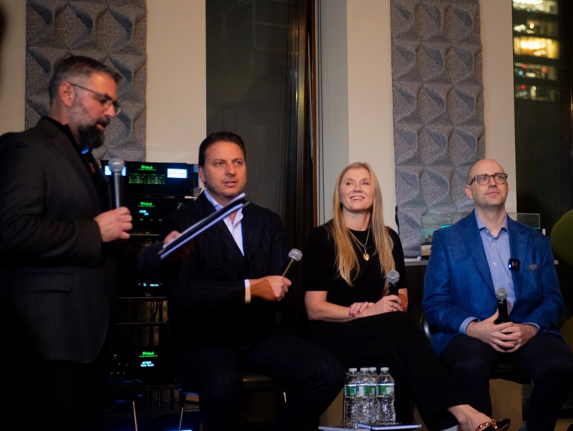 SALON 02 | YES | HOUSE OF SOUND NEW YORK FEATURING OHARA DAVIES GAETANO, SCOTT SOTTILE OF FERGUSON SHAMAMIAN, EDDIE SHAPIRO OF NESTSEEKERS INT'L. MODERATED BY JOE MERINGOLO OF JSM PROJECT MANAGEMENT