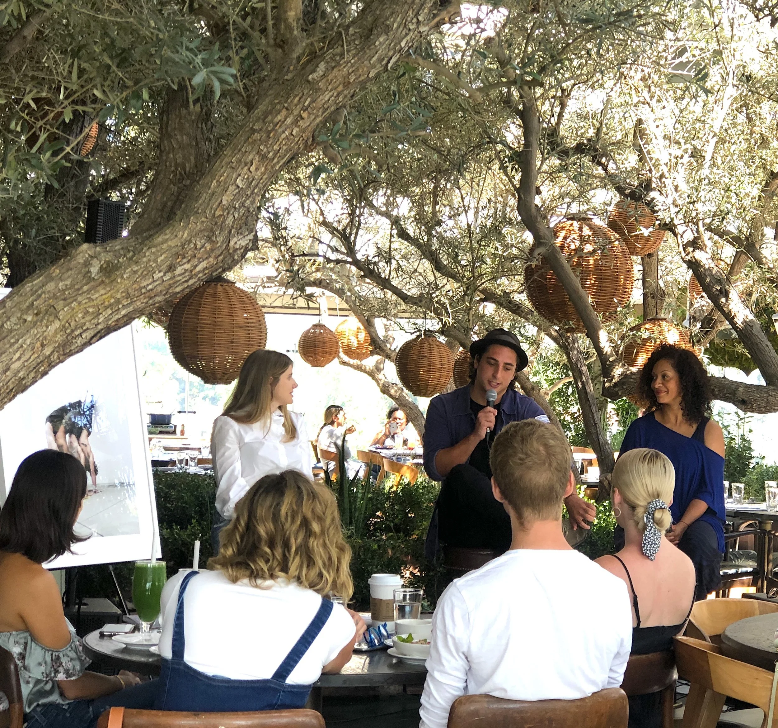 LALA MAGAZINE'S JESSICA KANTOR INTERVIEWS DANCERS AT SOHO HOUSE 