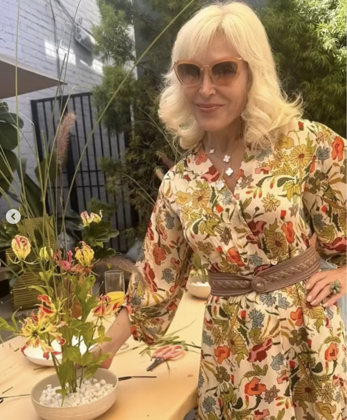 FLORAL DESIGN WORKSHOP BY LA PETITE GARDENIA AT LUALDI LOS ANGELES FLAGSHIP