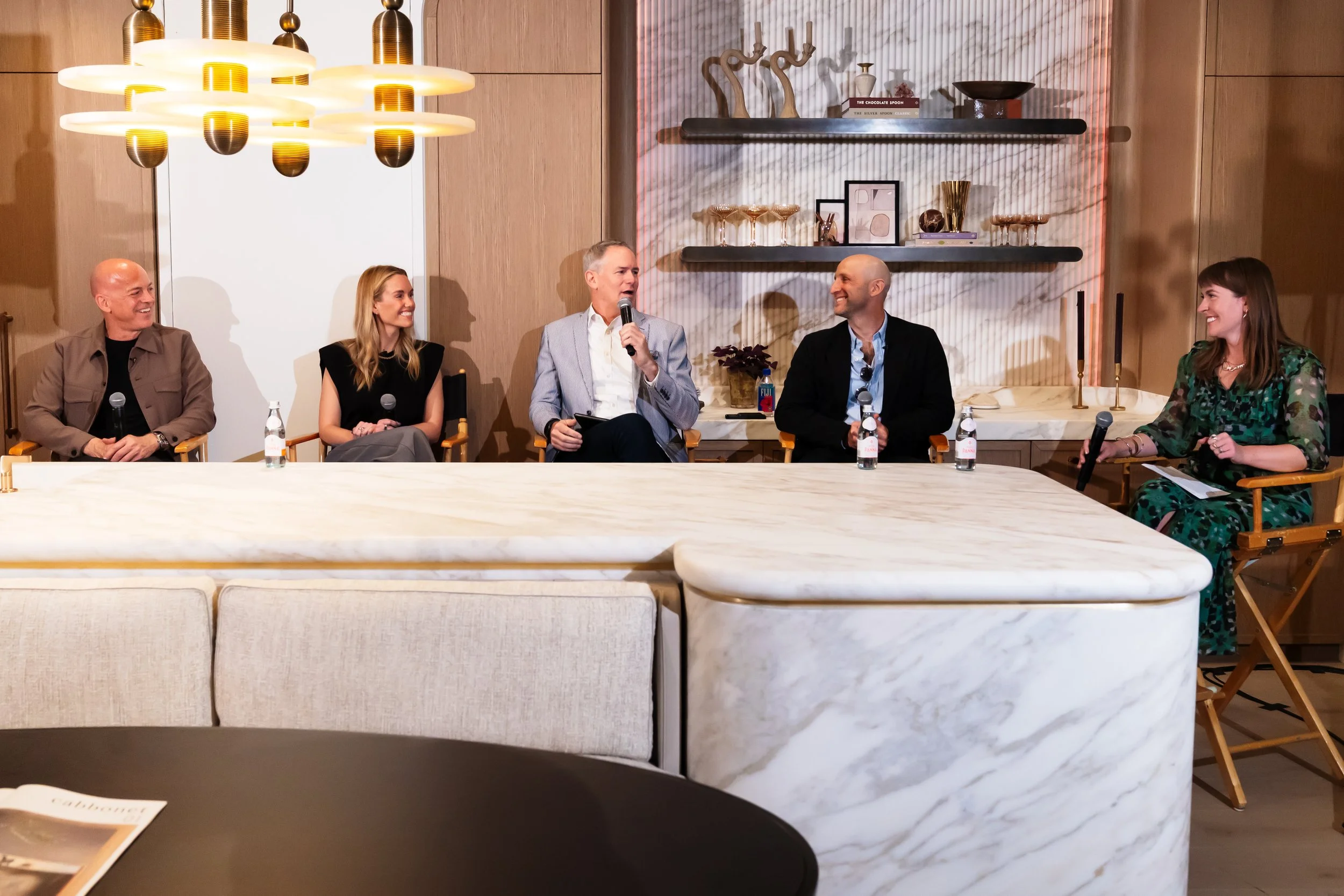 LUXE INTERIORS + DESIGN PANEL DISCUSSION WITH CHRISTIAN, STEVEN COOPER, MATTHEW TIRSCHWELL + AARON DRESBEN