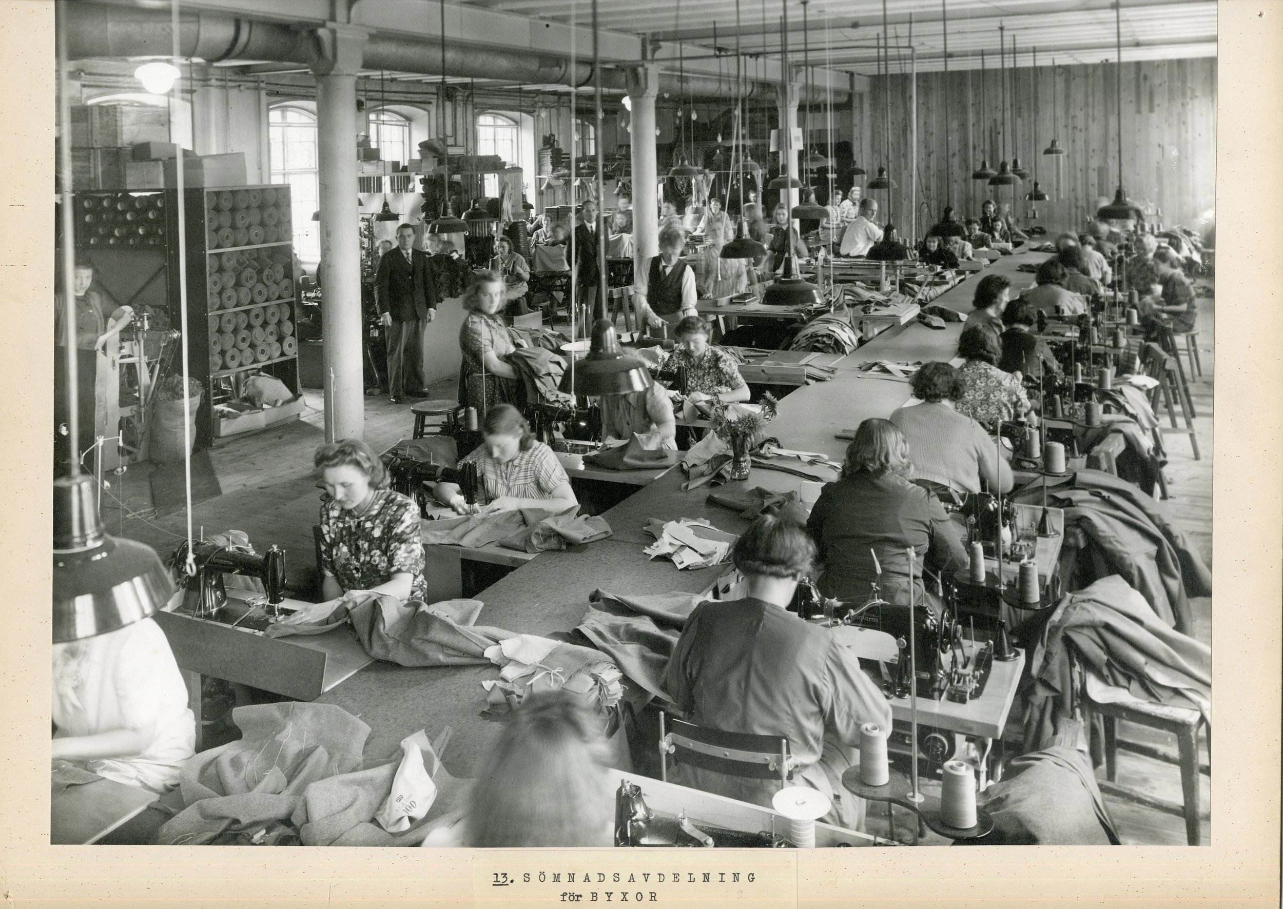 m/1939 uniform production line