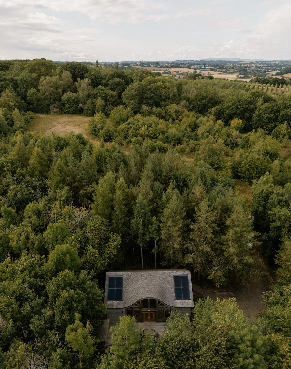 Aerial view of journeyman