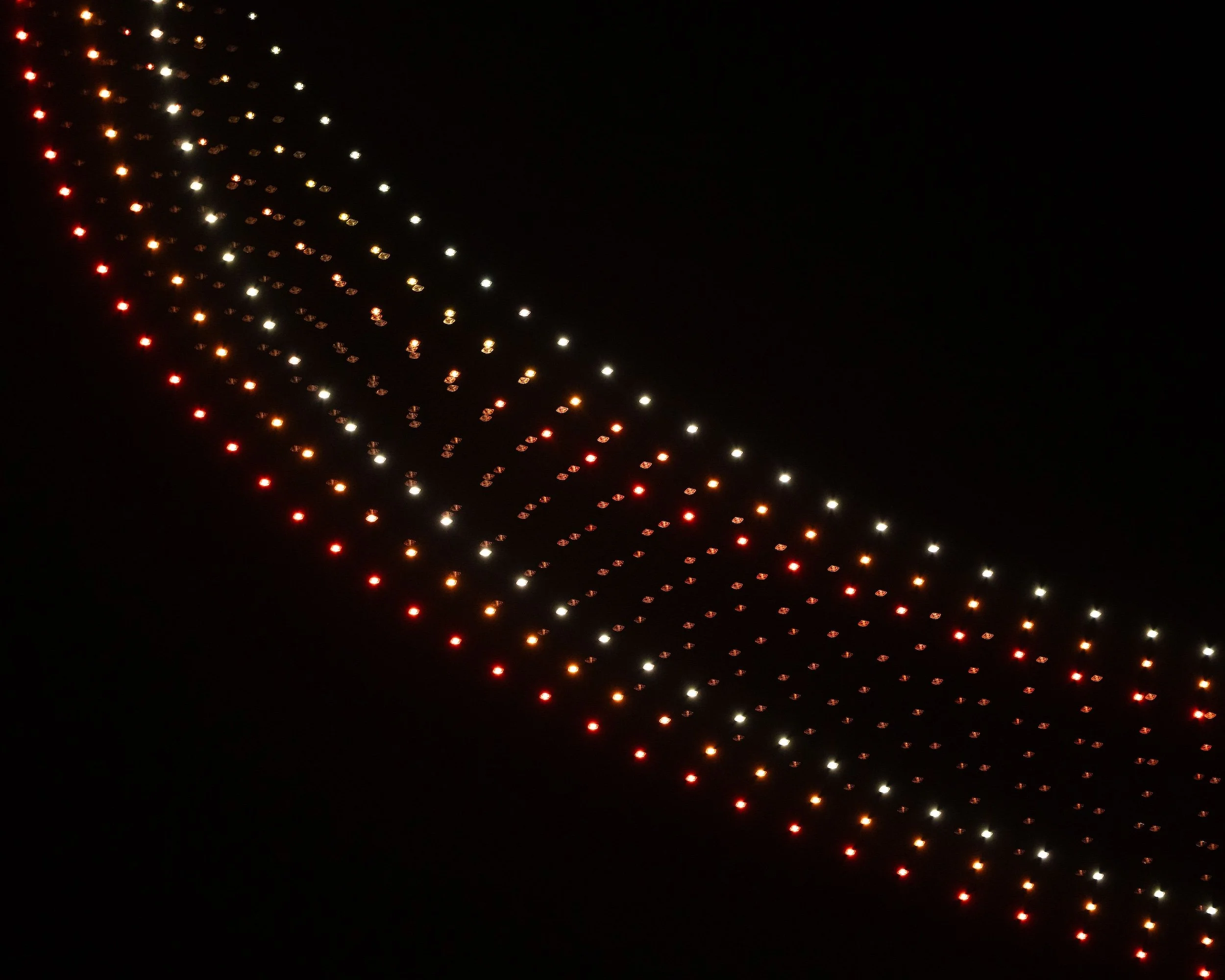 Nova Sky Stories drone show over St. Peter’s Square during the Grace for the World concert, Vatican 2025.