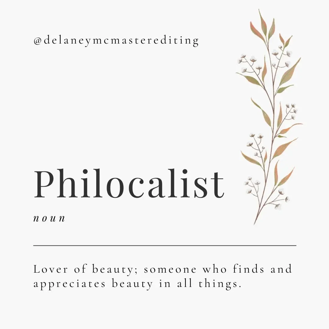 Defining words I love. I wasn't sure if this was a legitimate word, but it's in the Oxford English Dictionary, which says it's now obsolete. I'd still use it! #words #language #english #copyediting #copyeditor #proofreading #proofread #proofreader #f