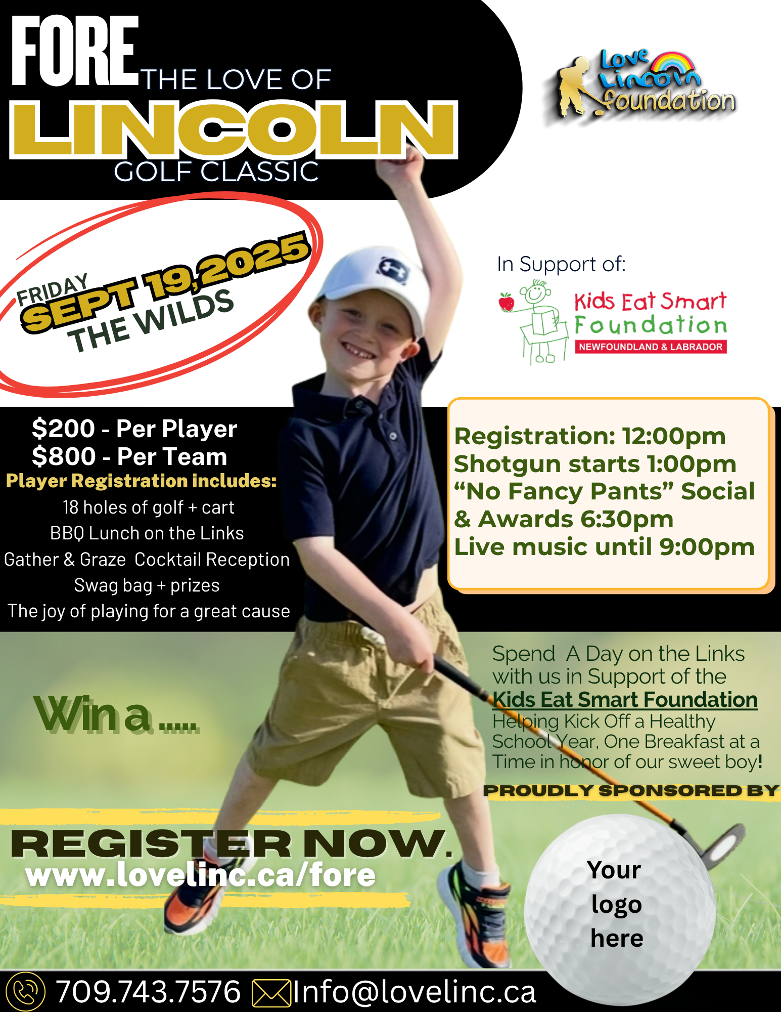 FORE the LOVE of LINCOLN Golf Classic