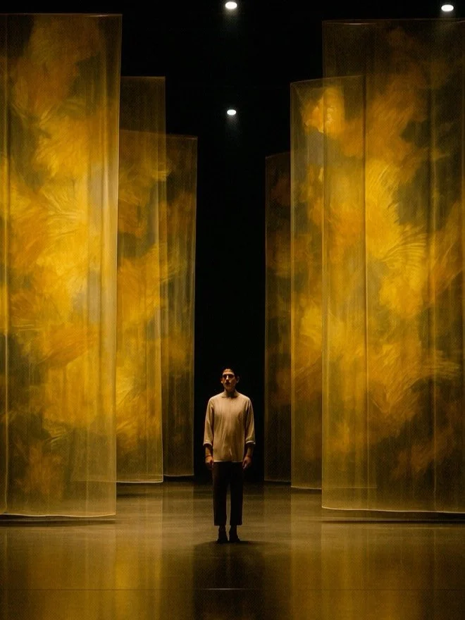 Scenography in Search of an Author.
From painting to space.
A concept project where painting becomes environment.

Scenografie in cerca d&rsquo;autore.
Dal quadro allo spazio.
Un concept project in cui la pittura diventa ambiente.

#conceptproject #i