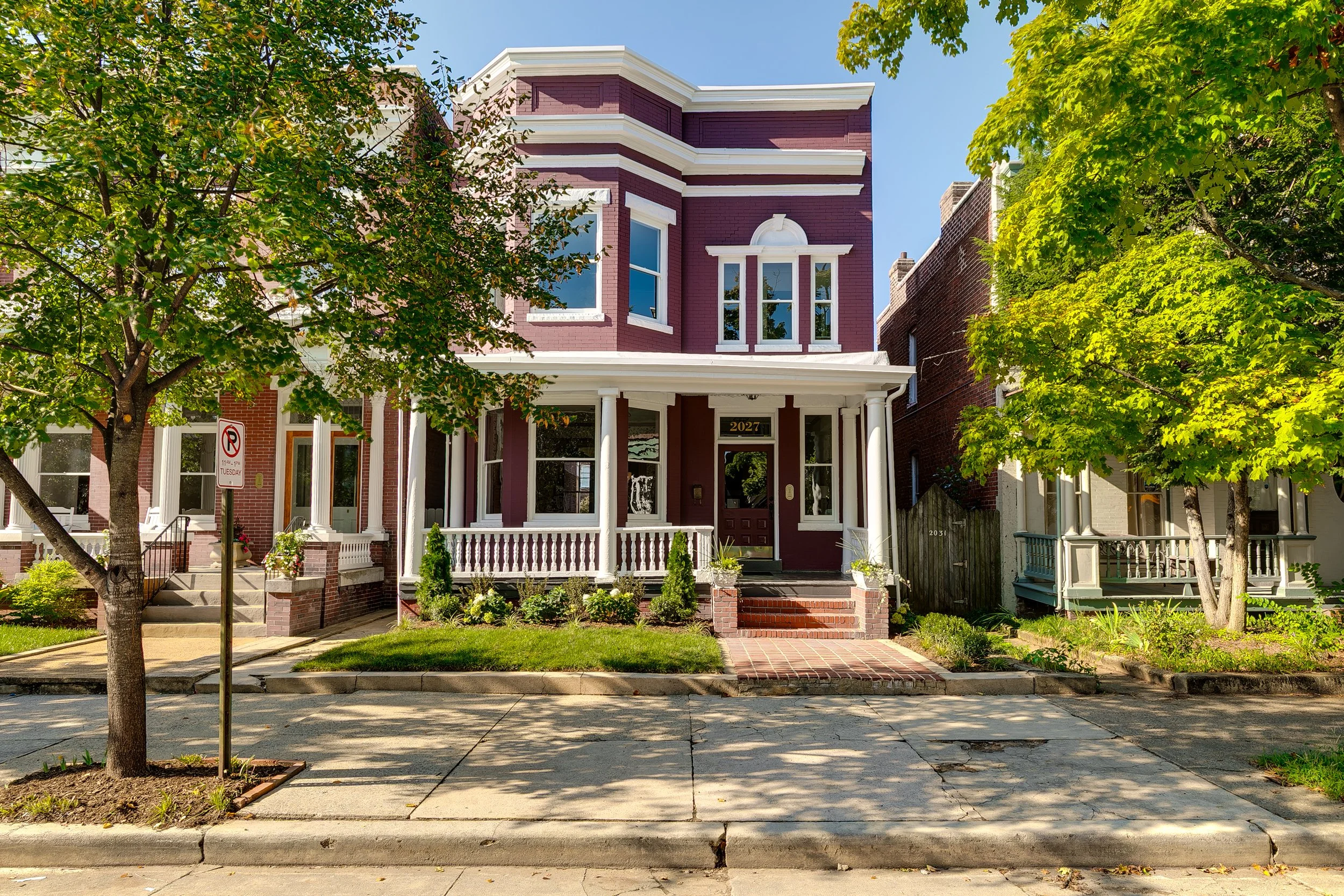 W Grace St Before and After