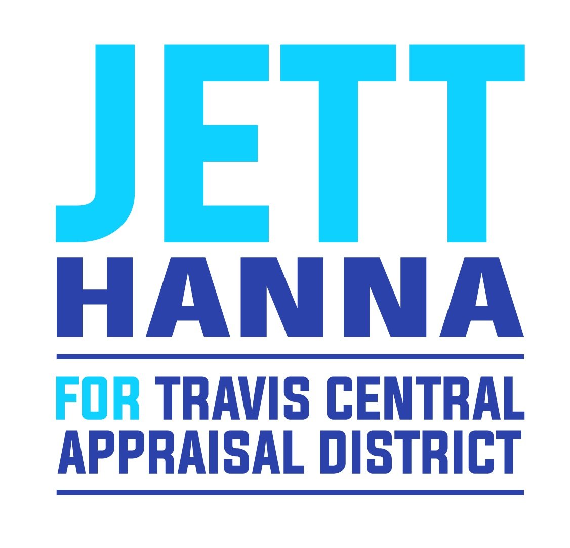 Jett Hanna for Travis Central Appraisal District Board of Directors Place 1