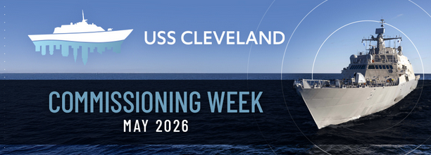 USS Cleveland - Commissioning
