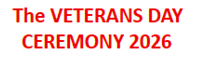 2026 Veterans Day CEREMONY