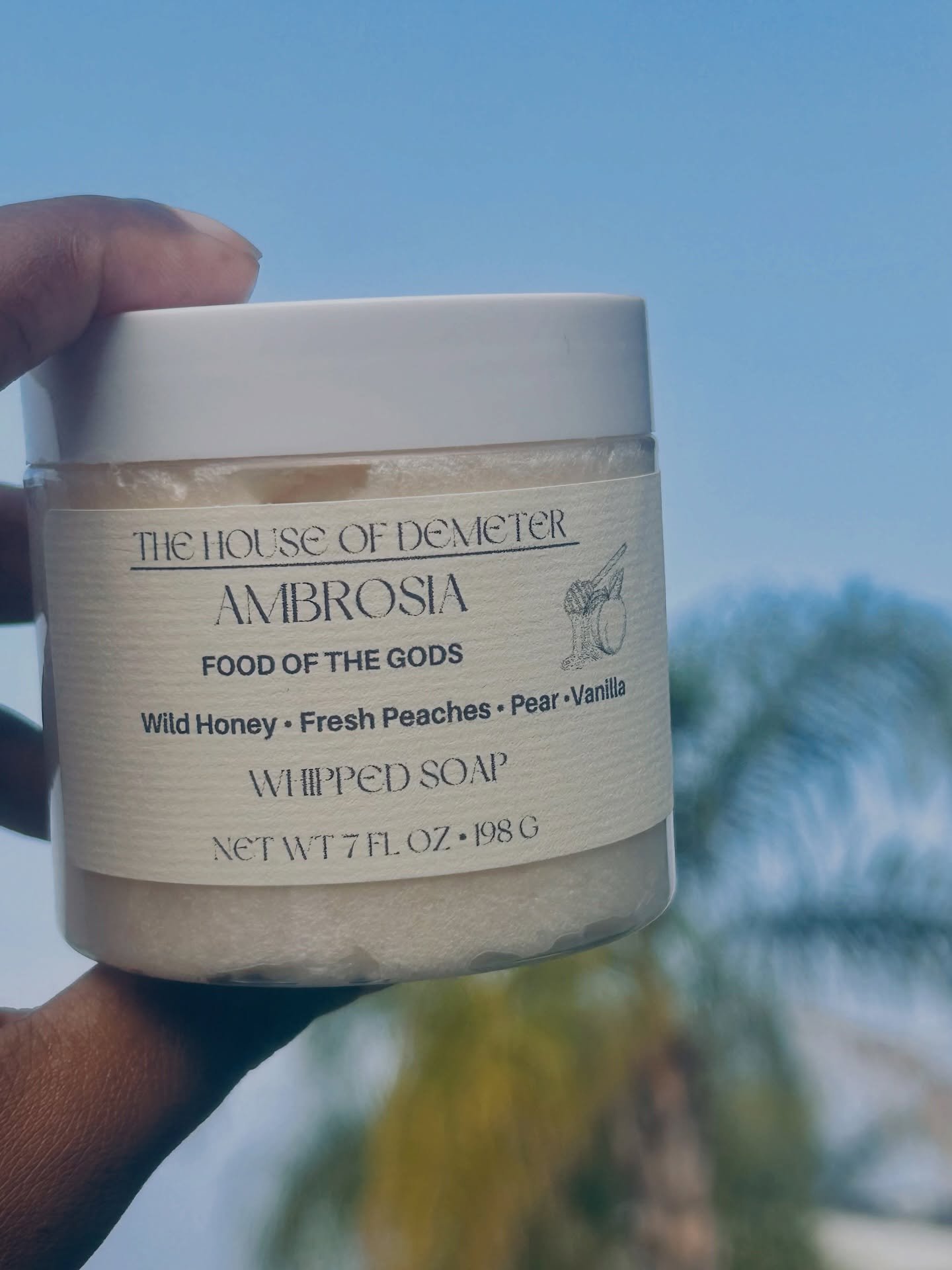 Happy Friday, my darlings! 

Hey, check out this whipped soap. What is a whipped soap, you might be asking. It a very creamy version of a bar soap. I love how much lather I get from such a small amount; a little goes a long way! Come check it out at 