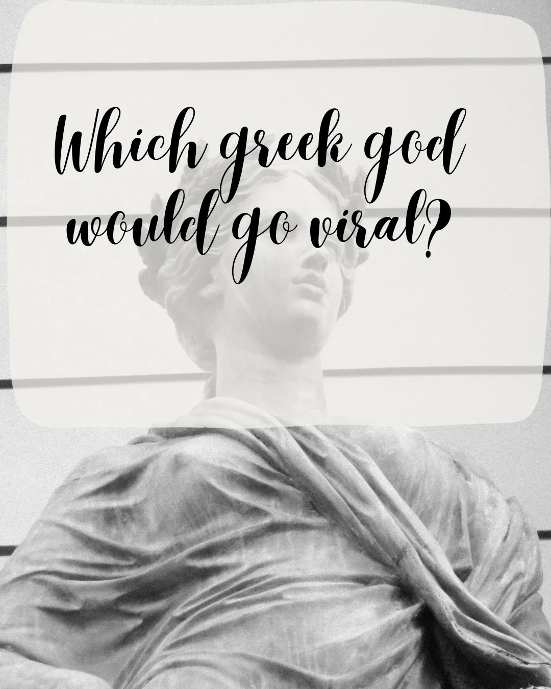 We explored the gods on dating apps but what if they had free reign of the entire internet? Who would you follow? Let me know in the comments! @stanforcreators #greekmythologyhumor #standaretopost