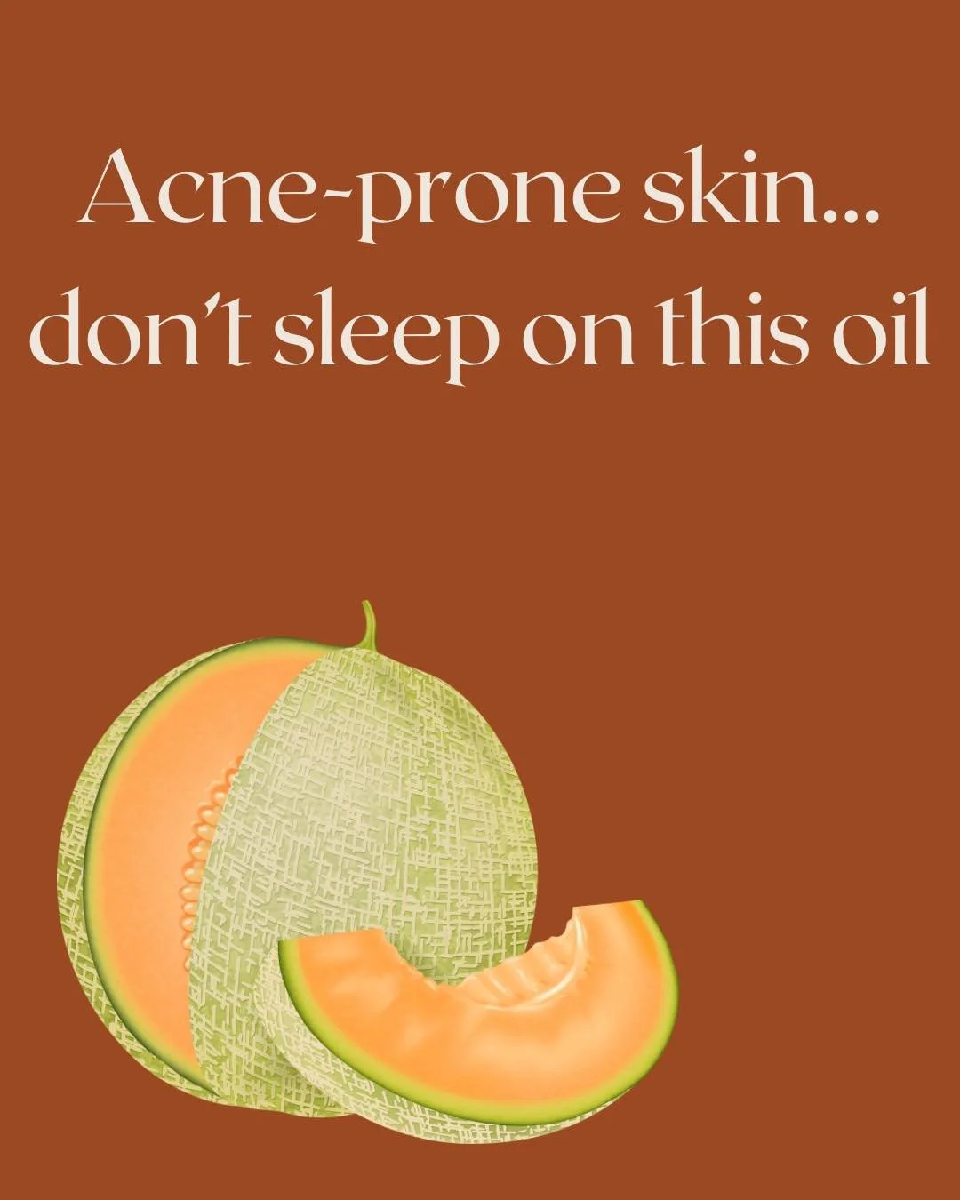 Kalahari melon seed oil is lightweight, fast-absorbing, and shockingly good for dehydrated skin that still gets oily.

It helps replenish moisture without clogging the skin or feeling thick &mdash; which is why it&rsquo;s a favorite in body oils and 
