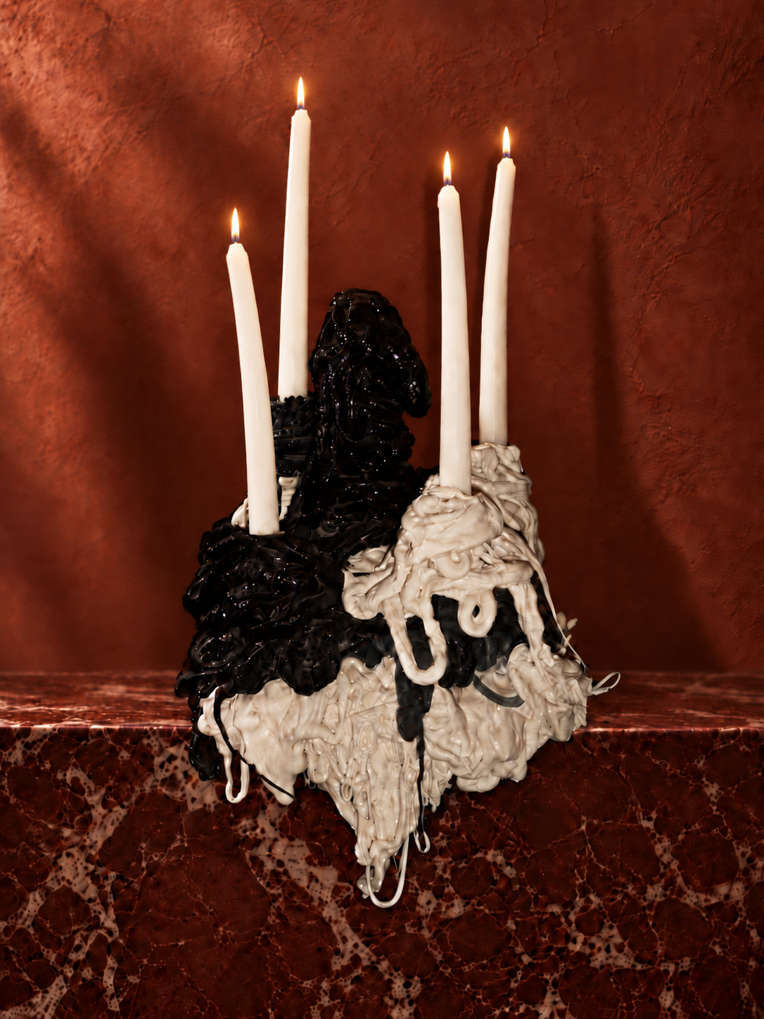 Gothic-Four-Flame-recycled-plastic-candleholder-Sculpture.png