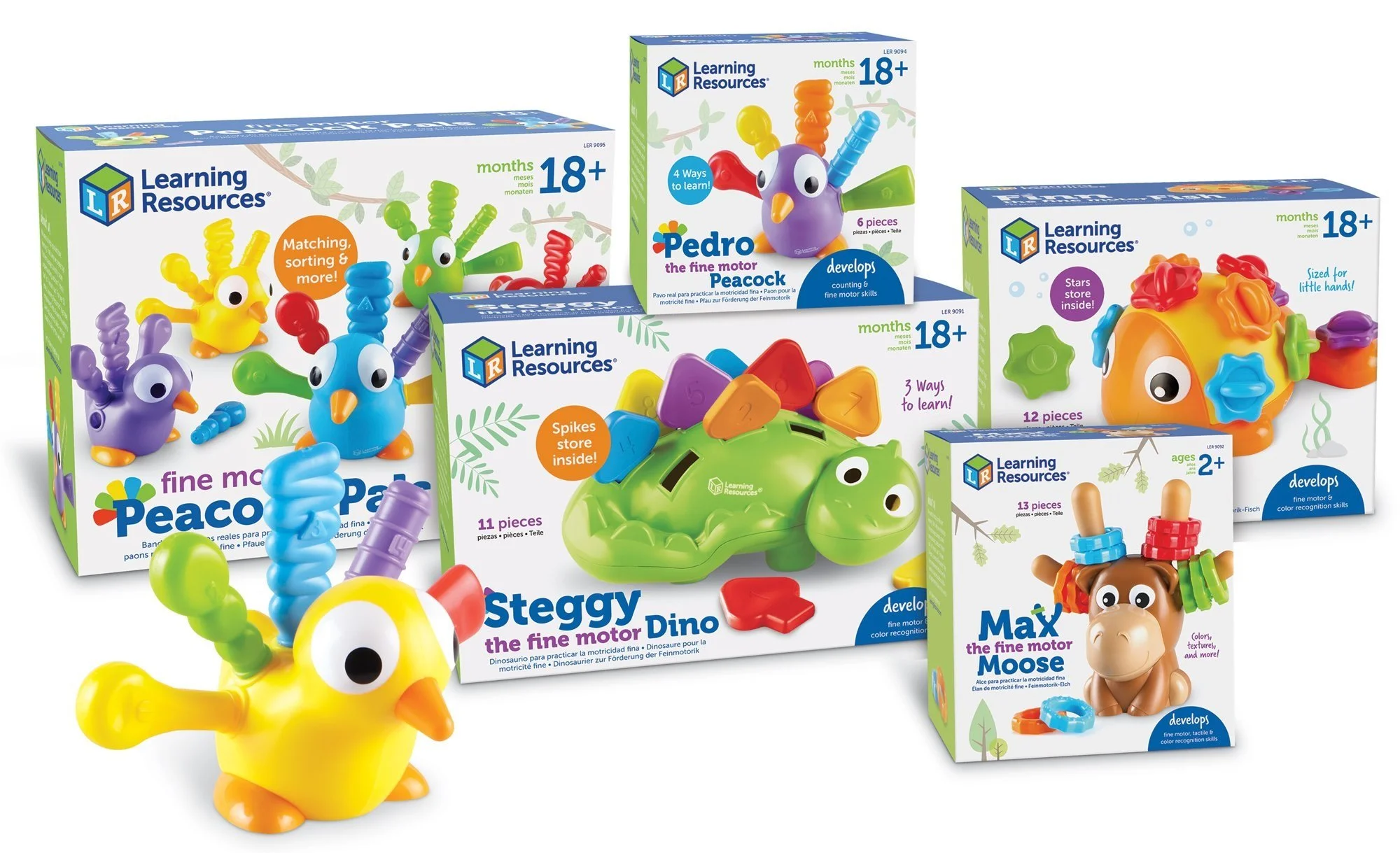 Learning Resources: Fine Motor Friends toy packaging