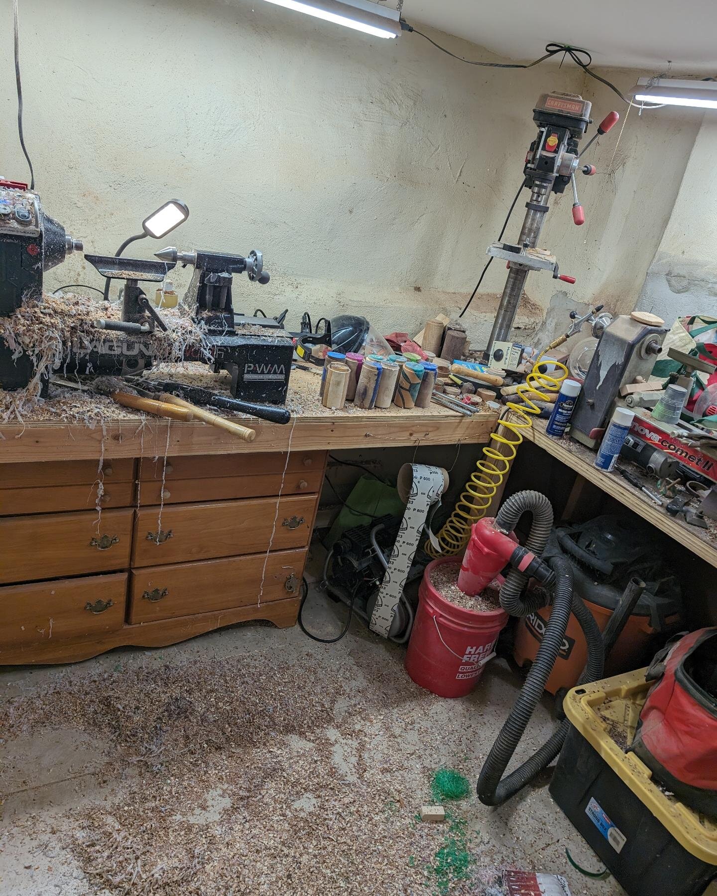 Snow day from work, but that just means more time in the shop.