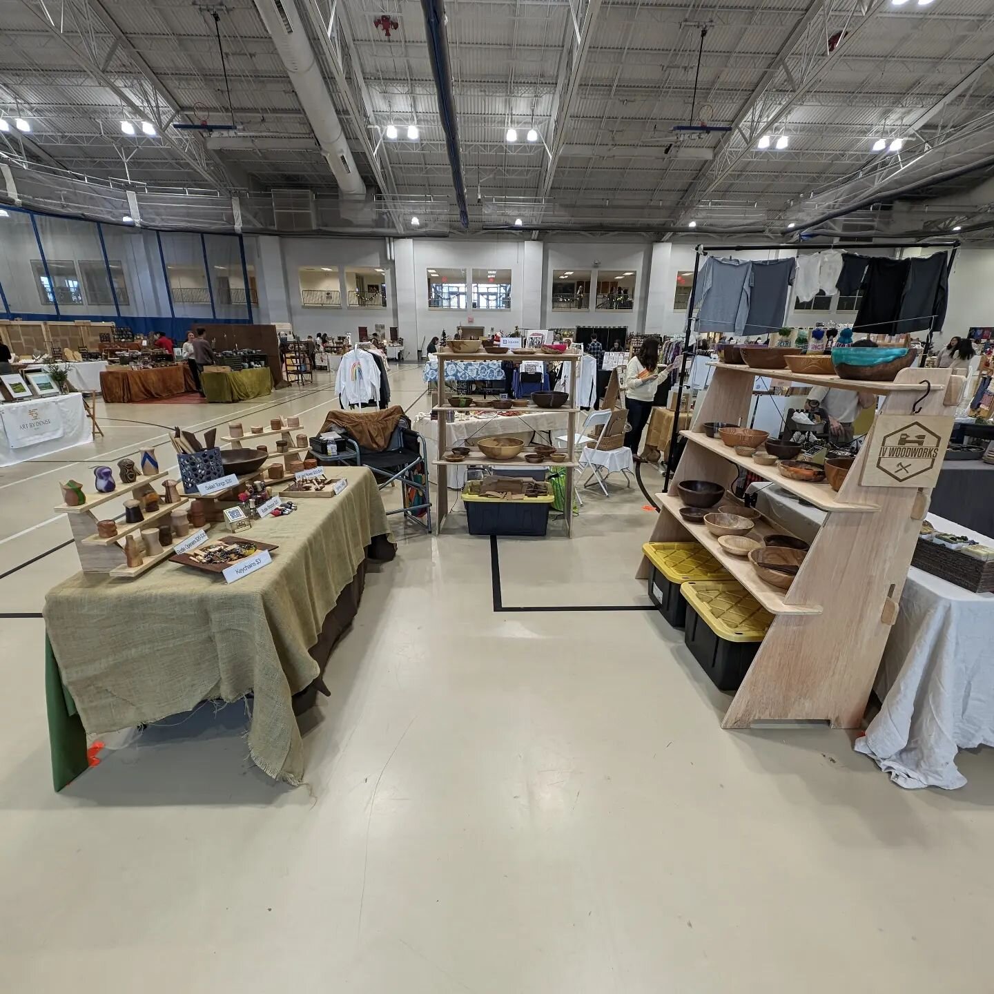 Clover Market Holiday Market

Hey everyone, we're all set up for day one. There are lots of amazing vendors and some really cool stuff here at the @clovermarket market at @westtownschool. General admission doors open from 10-4 today and tomorrow. Hop