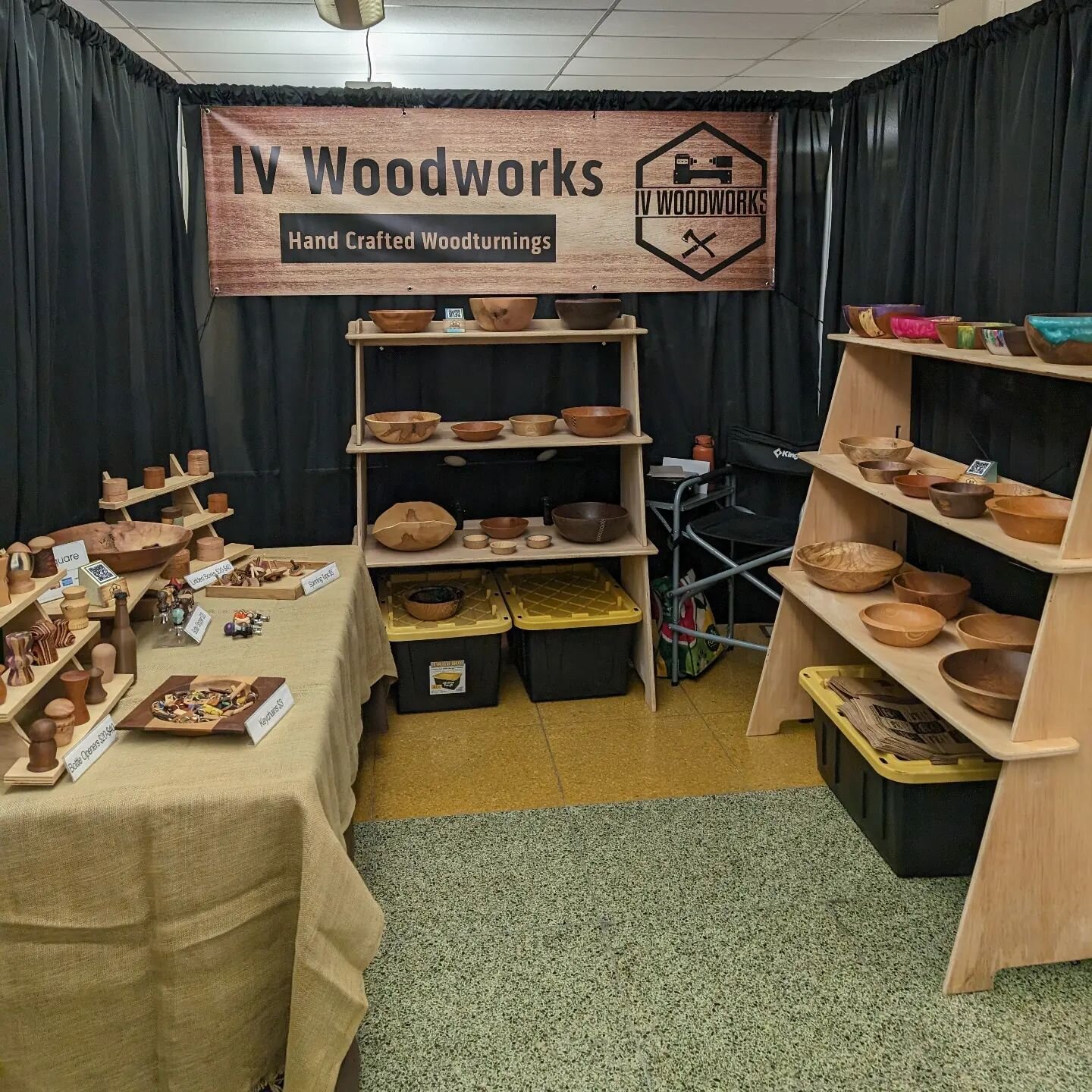 North Penn Holiday Market

Hey everyone. We're all set and doors open at 9:30. Lots of cool stuff and great vendors. 

#woodworking #craftshow