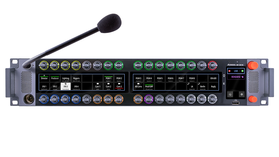 RSP-1232HL 32 Key Intercom Panel with OLED Display