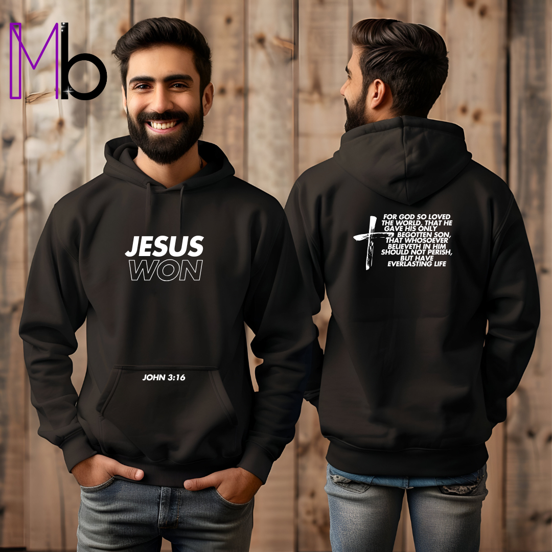 Jesus Won Hoodie