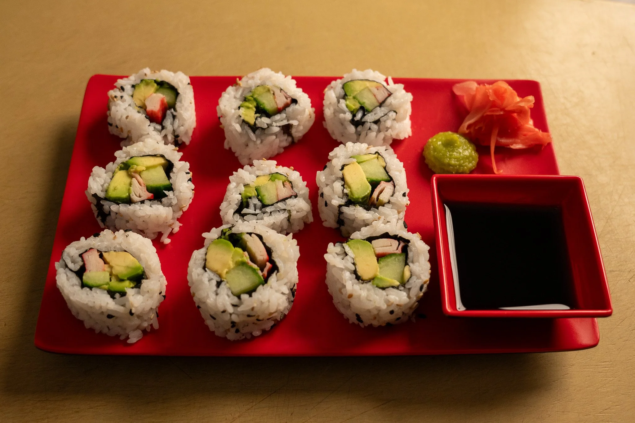 The California Roll (Tojo Maki)