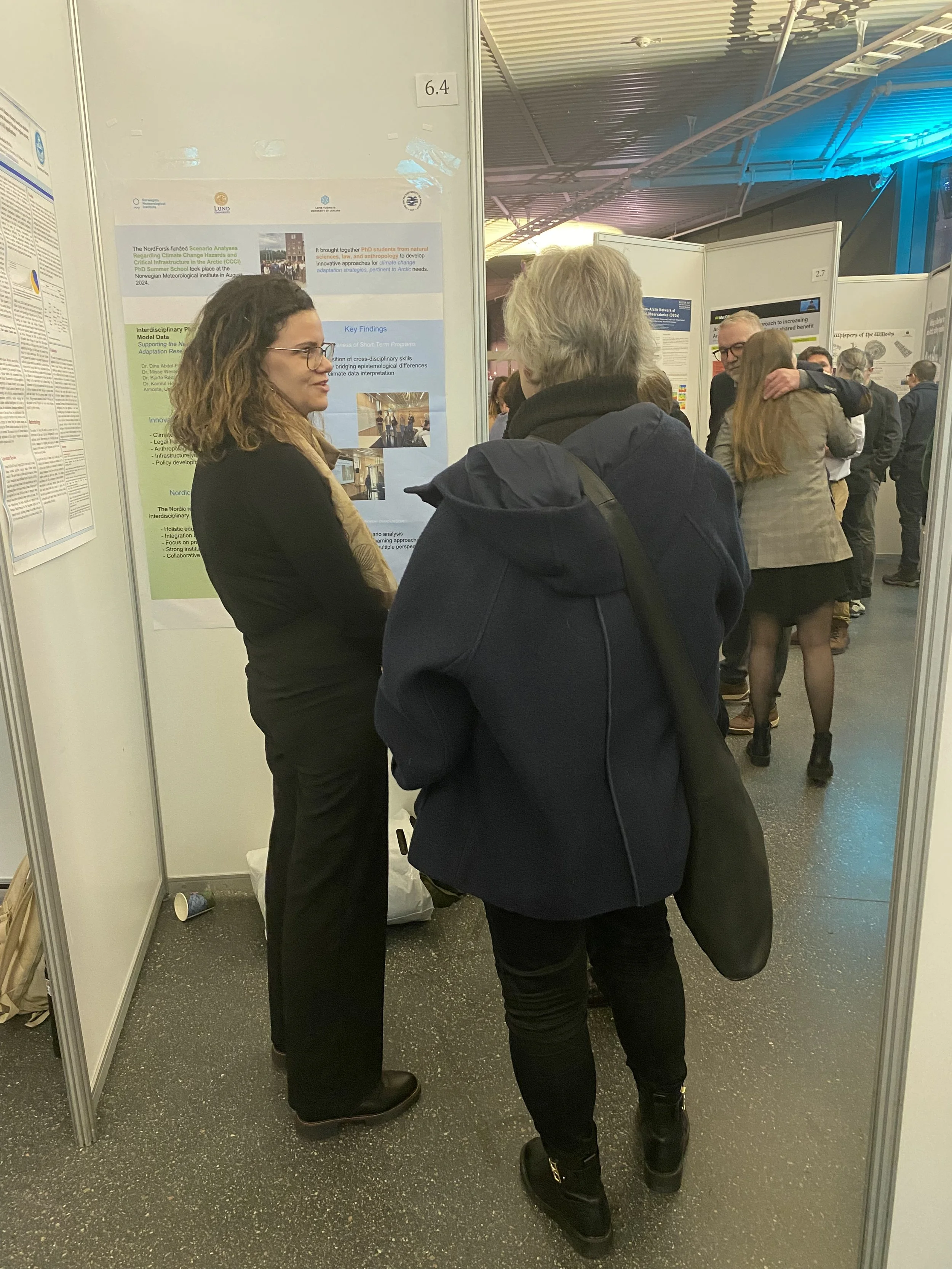 Dina Abdel-Fattah at the Arctic Frontiers session. Photo credits: Nadezhda Filimonova