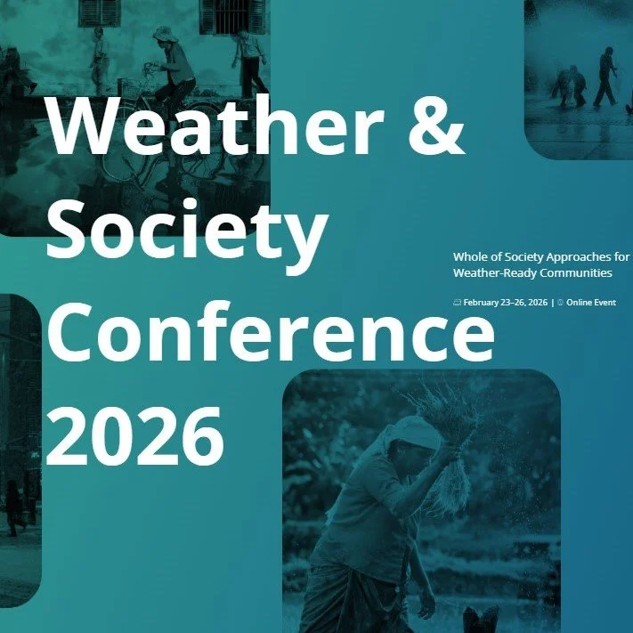 PCAPS well represented at the 3rd WMO WWRP Weather &amp; Society Conference