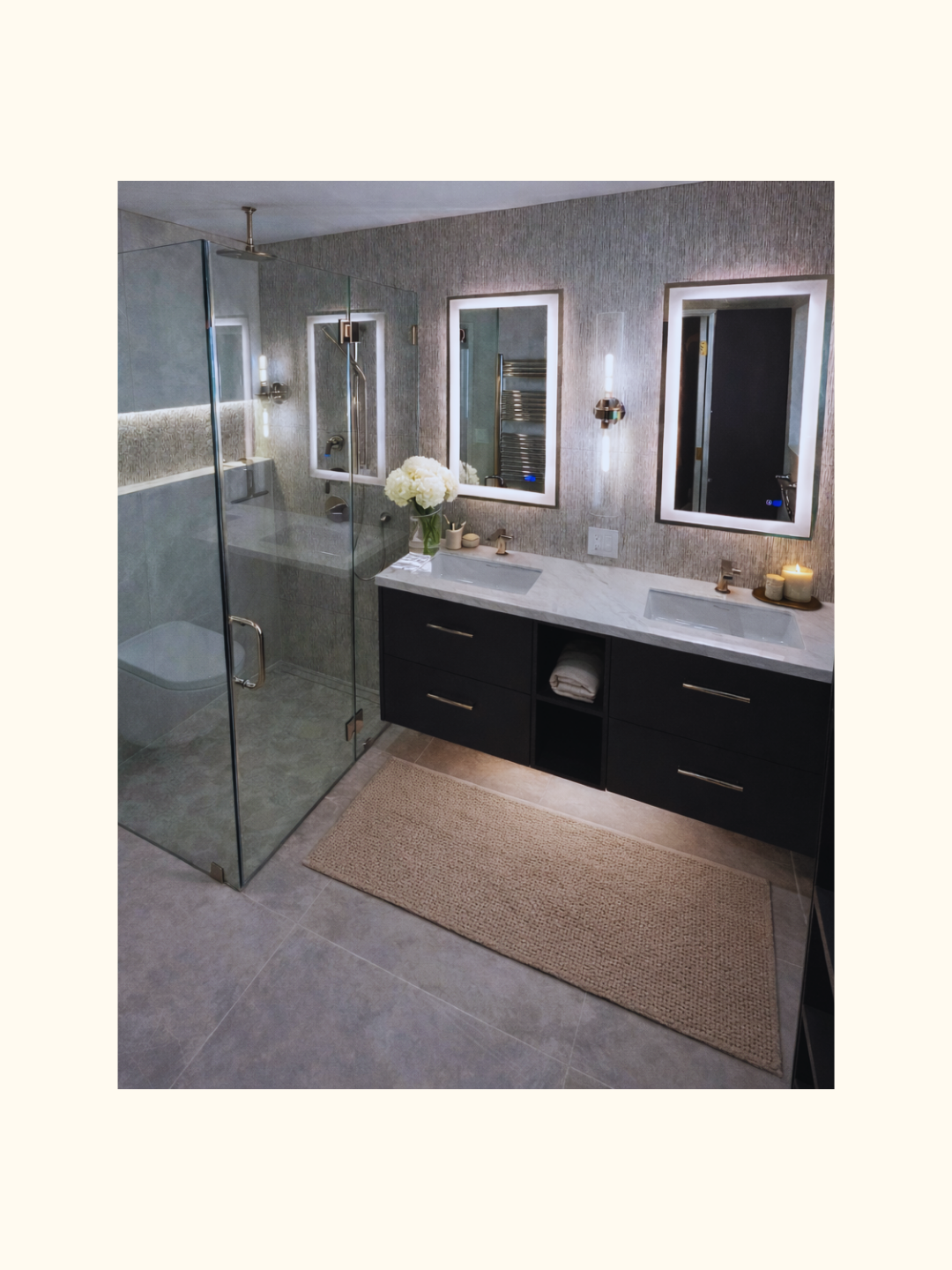 Primary Bath - Belmont, CA