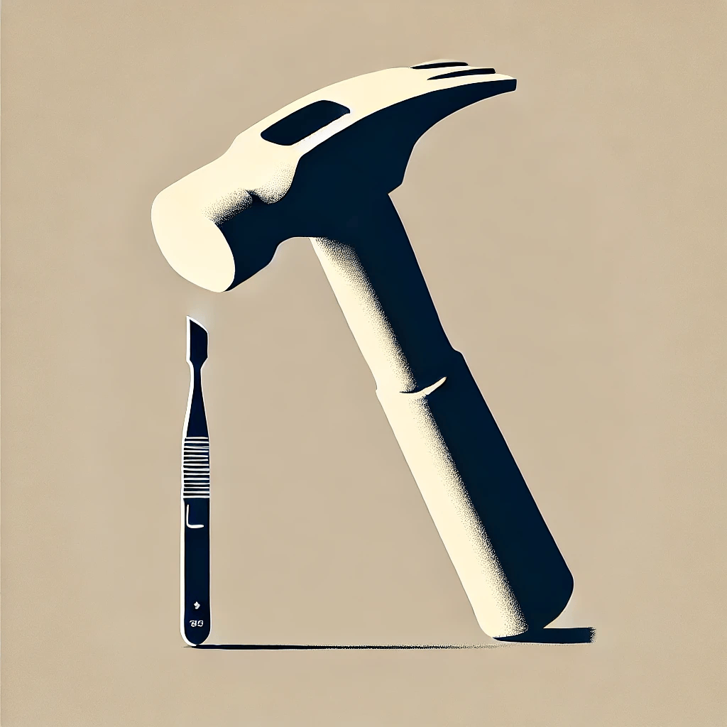 Scalpel or Sledgehammer?