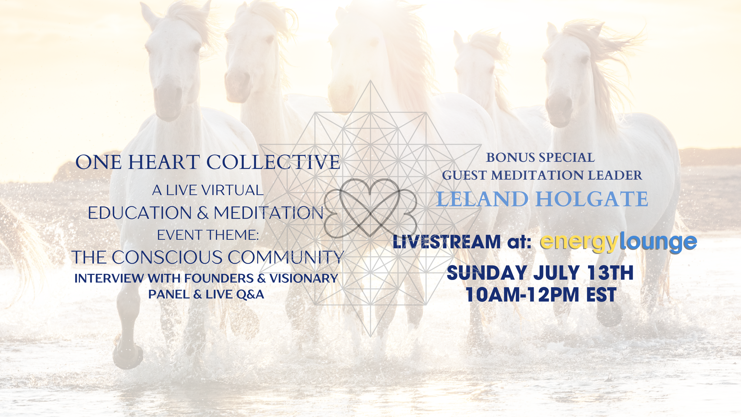 One Heart Collective - Livestream Global Meditation