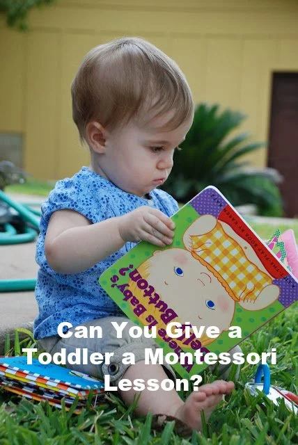 Can You Give a Toddler a Montessori Lesson?