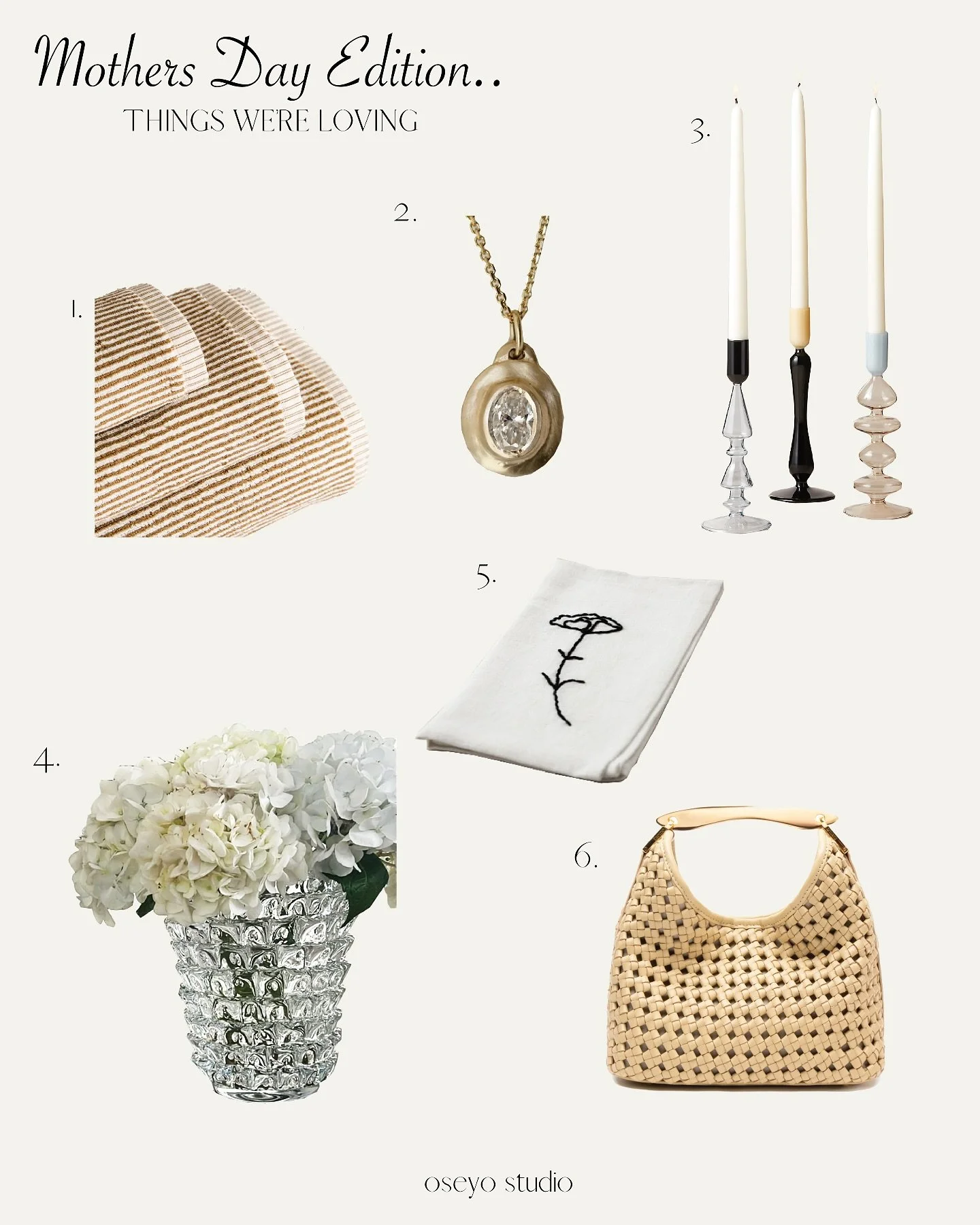 Mother&rsquo;s Day holds a special place in our heart and as a token of appreciation for all the special women in our lives, we thought we would share our favorite items to gift a mama in your life. We hope you enjoy!