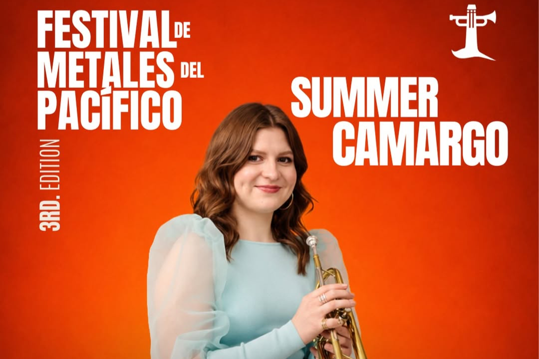 Summer Camargo at the Festival de Metales del Pacífico