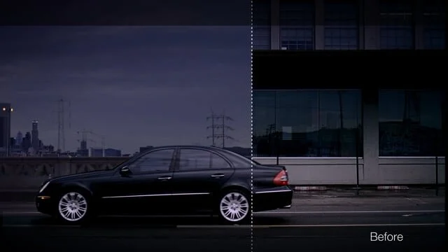 MERCEDES E-CLASS // Projections (VFX Breakdown)