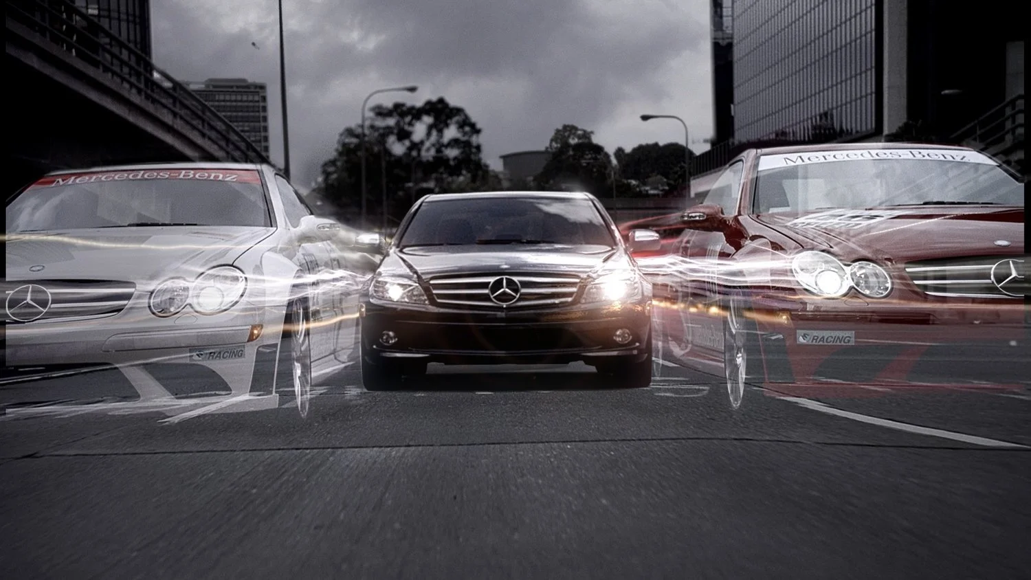 MERCEDES C-CLASS // Projections