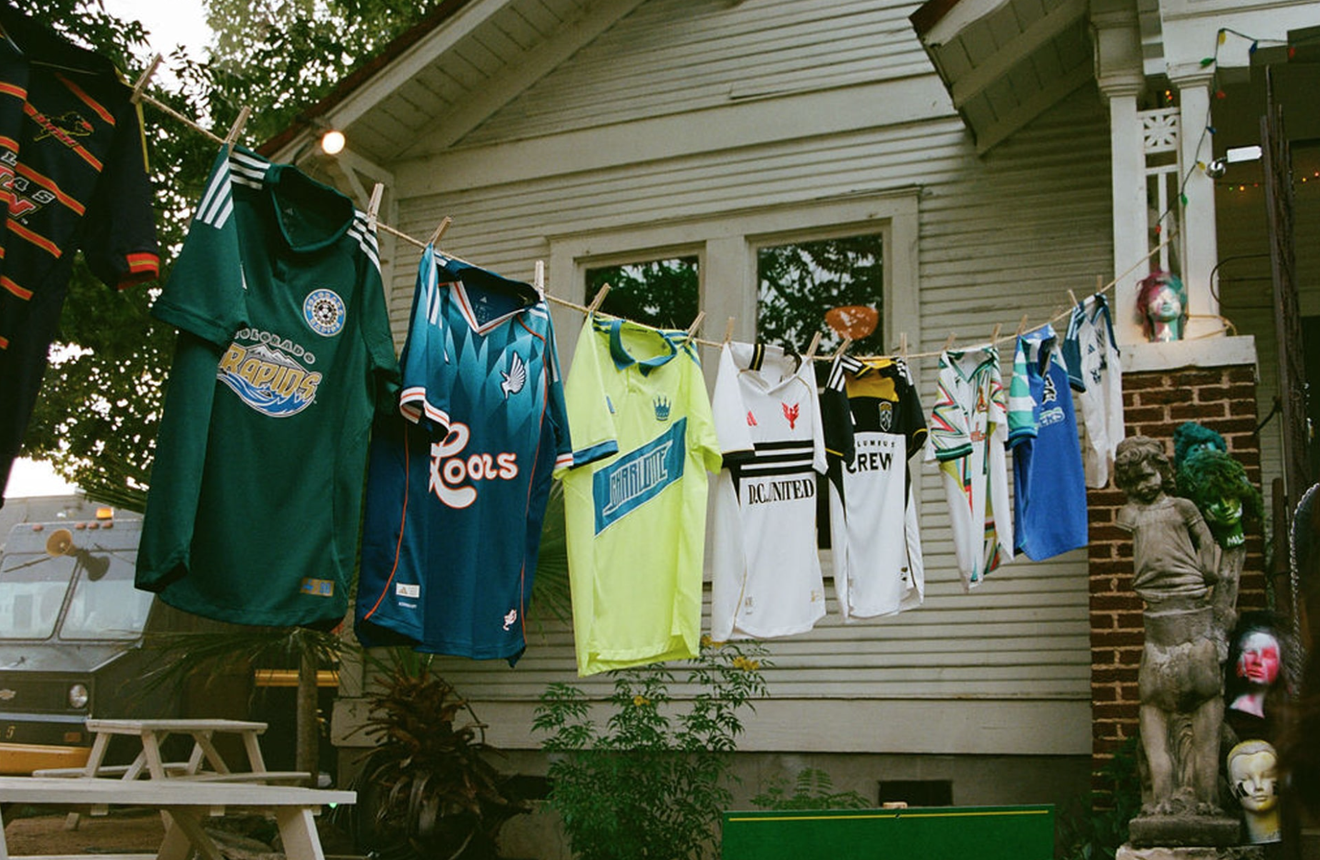 Adidas Fútbol Society x Adidas MLS Archive Collection - Soccer Bible -
Set Dresser - PD Kummerl Twins