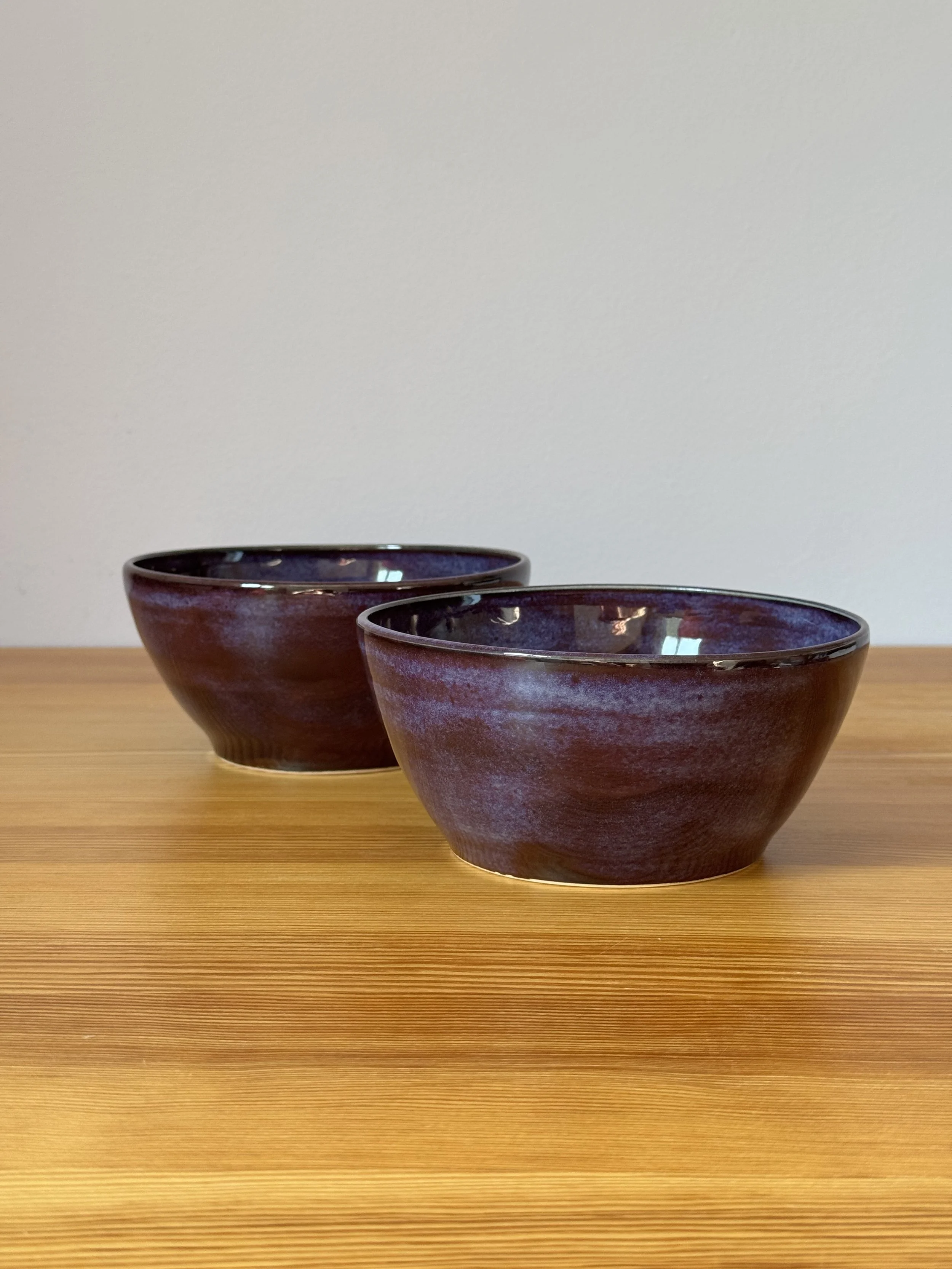 Medium Bowl - Midnight Purple - handmade pottery.jpeg
