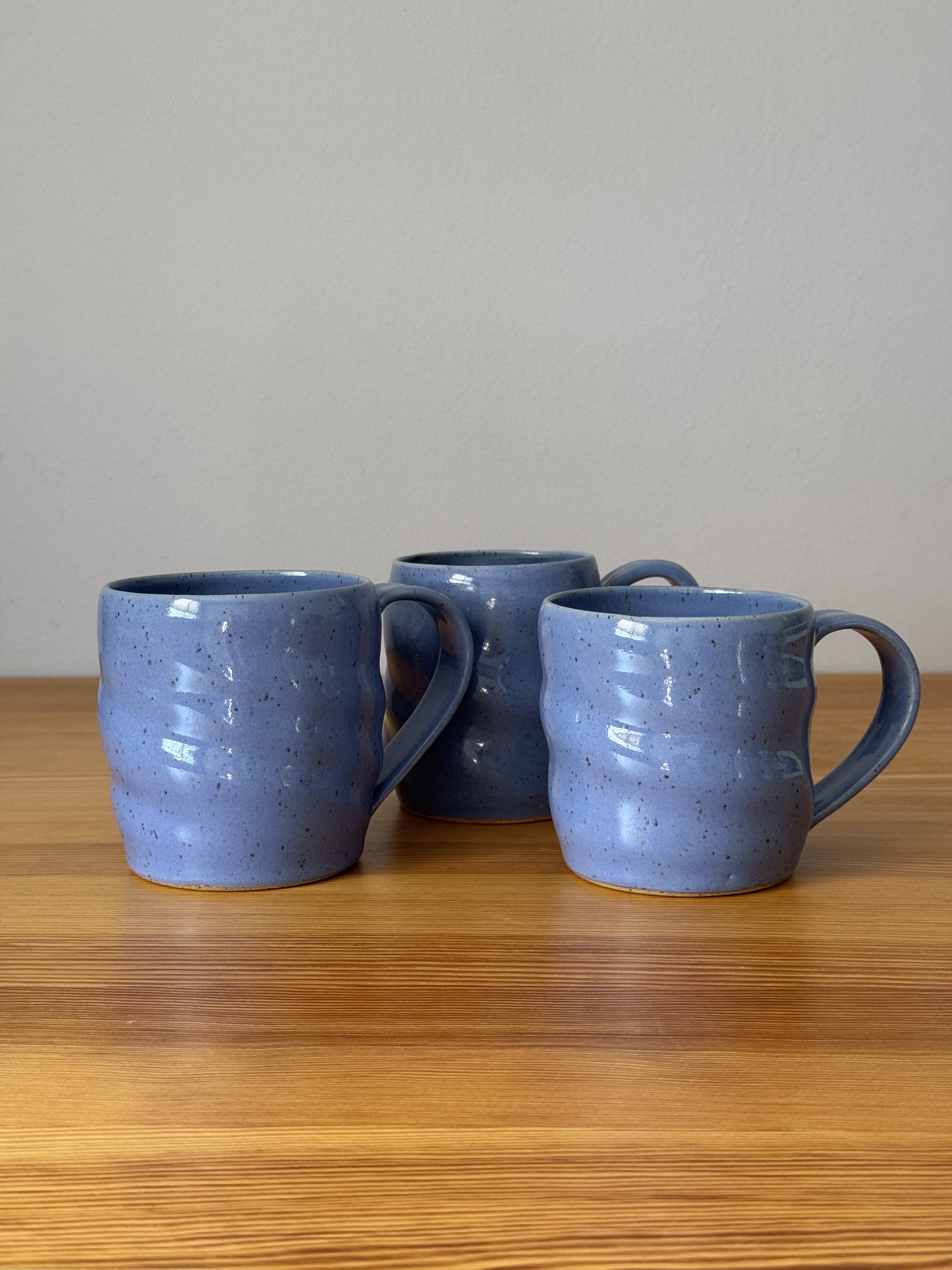 Periwinkle Swirl Mugs
