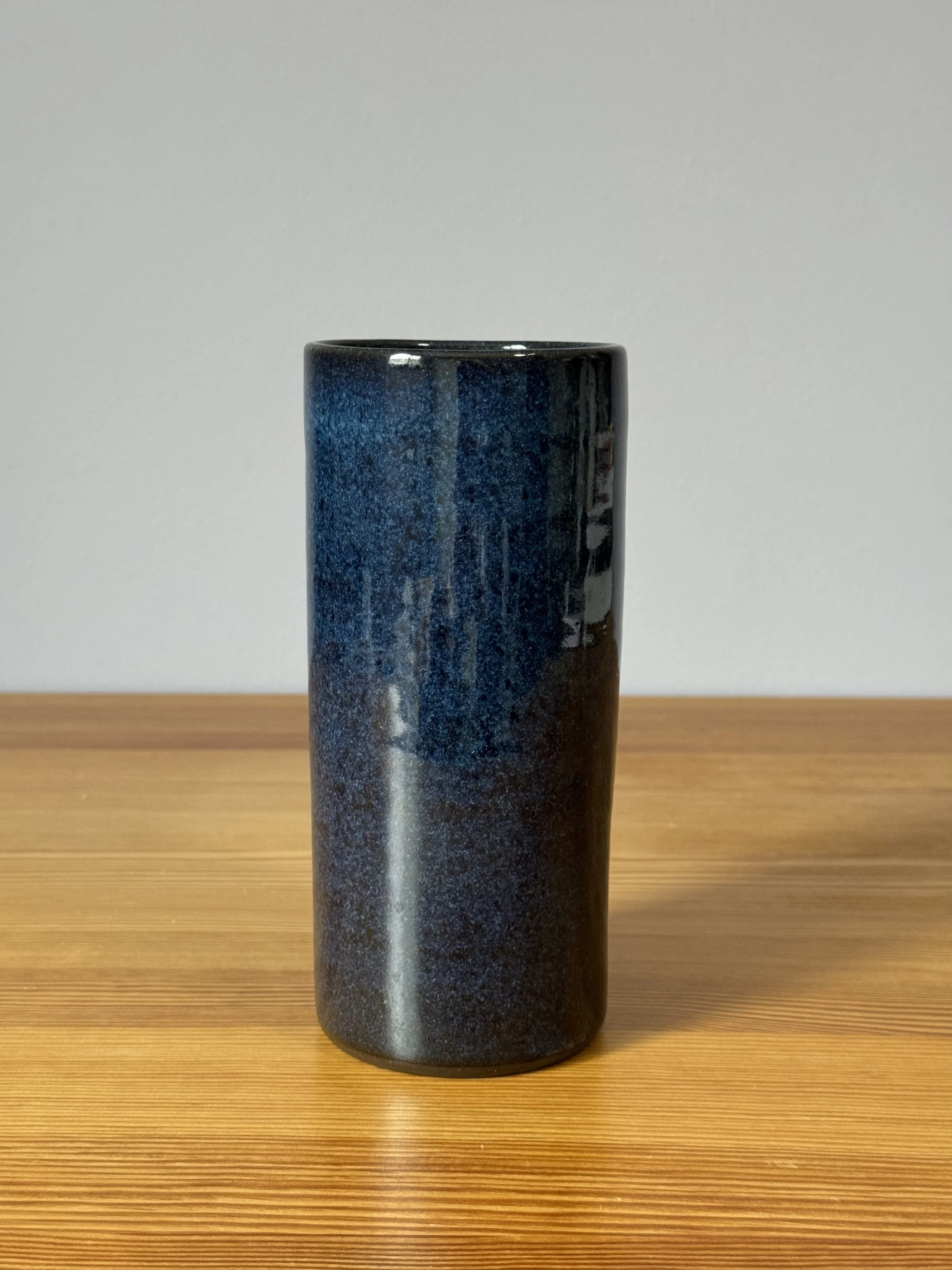 Dark Blue Vase - handmade ceramic vase.jpeg