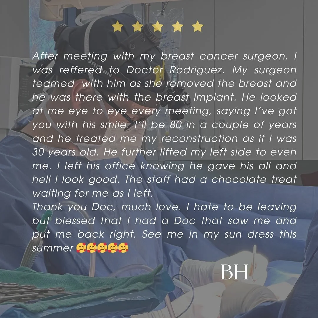 It&rsquo;s an honor to care for breast cancer patients and to be entrusted with guiding them through their reconstruction journey. Every patient&rsquo;s story is unique, and their trust means everything to me. I&rsquo;m always deeply moved when I rec