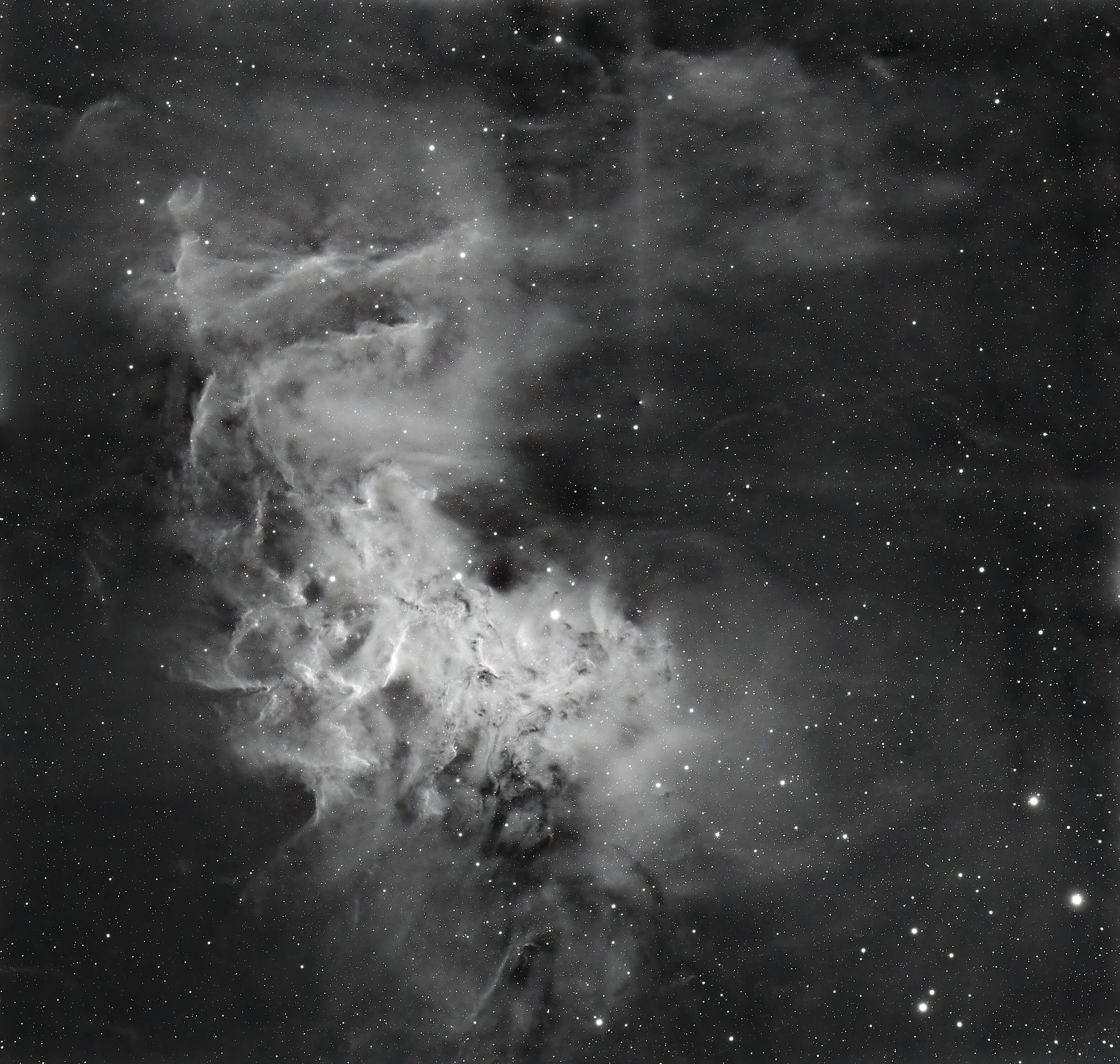 The Flame Nebula in Auriga
